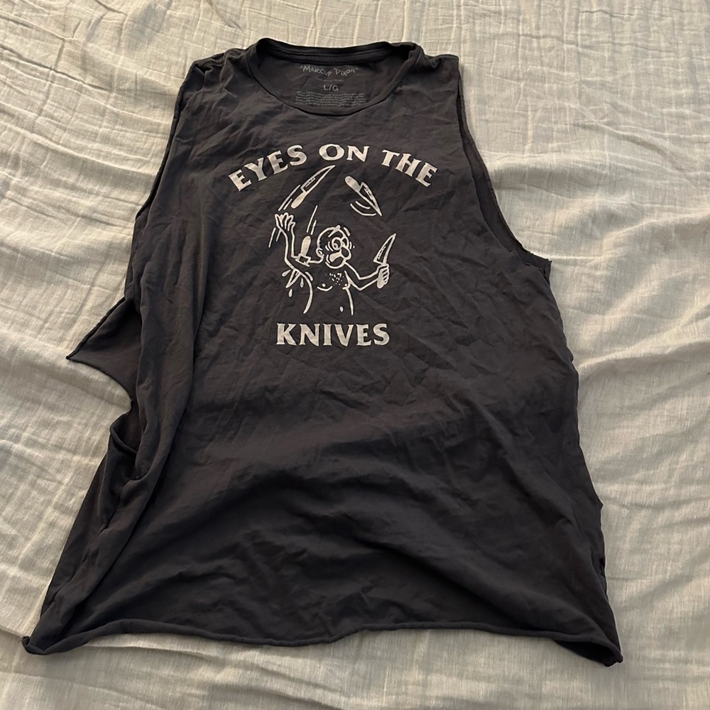 Eyes on the Knives Cutoff Tank